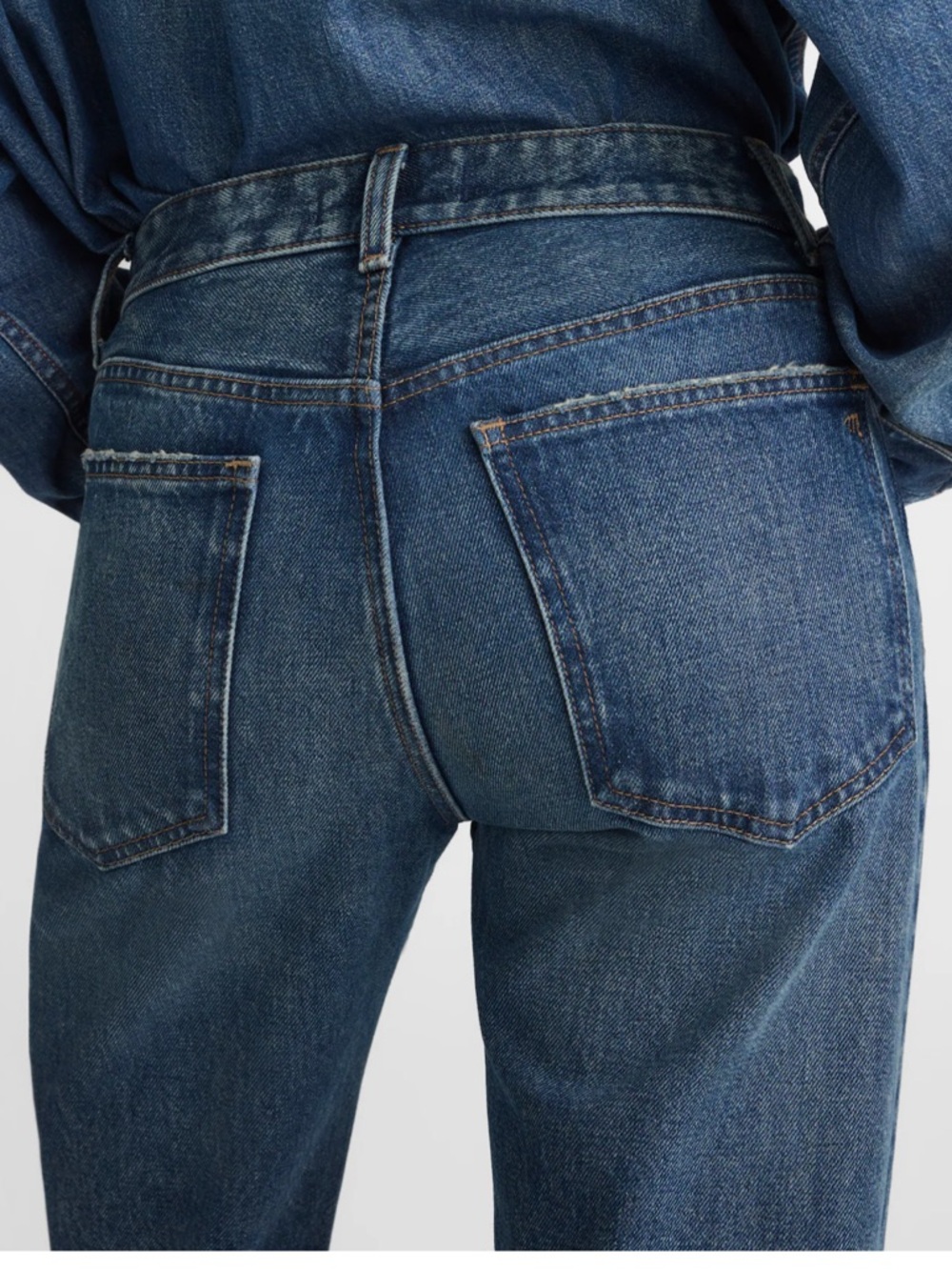 NWT Madewell The Dean Easy Straight Jeans 27 - Picture 2 of 10